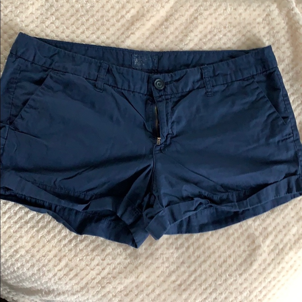Navy blue shorts